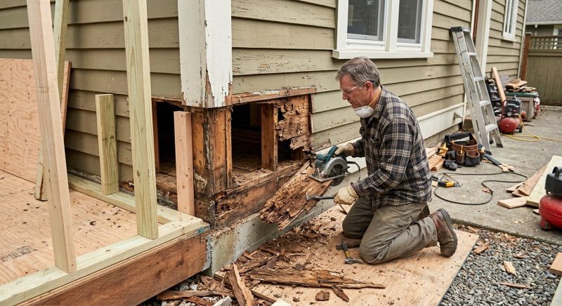 Dry Rot Remediation in Wilmington, NC