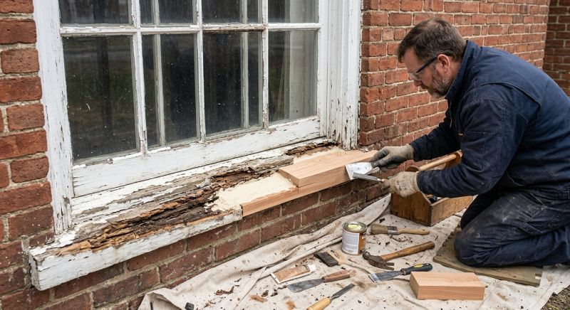 Window Rot Repair in Denver County, CO