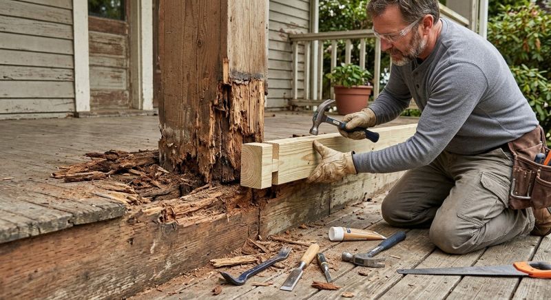 Wood Decay Repair in Denver County, CO