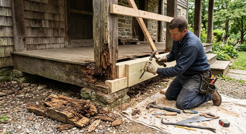 Decayed Wood Replacement in Wilmington, NC