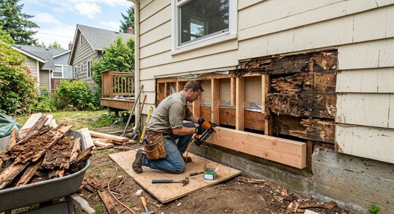 Rot Repair Service in Alpharetta, GA