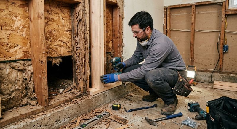 Termite Damage Repair Service in Olathe, KS