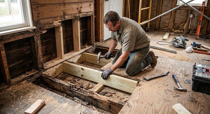 Termite Damage Restoration in Alpharetta, GA