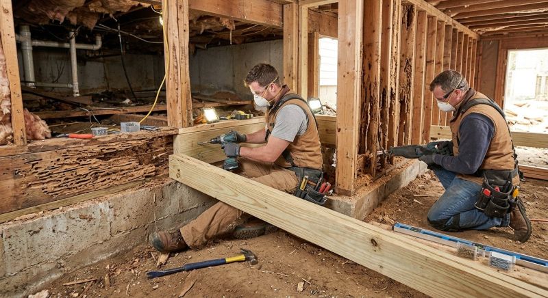 Termite Damage Restoration in Indianapolis, IN