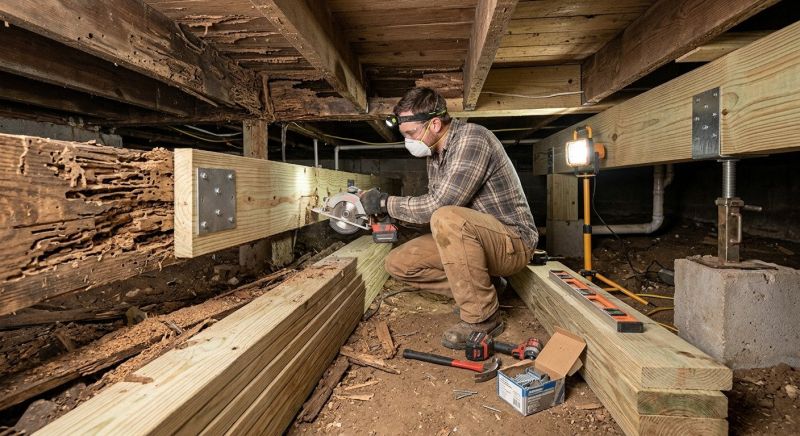 Termite Damage Restoration in Olathe, KS